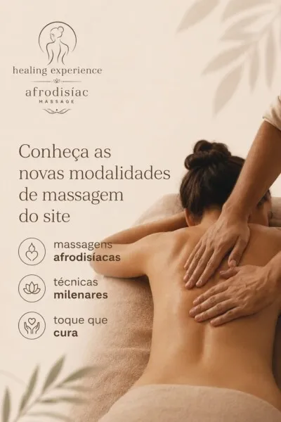 Healing Experience Massagem — Massagem Afrodisíaca: estimula os sentidos, desperta a energia corporal e proporciona uma experiência de prazer e relaxamento profundo em ALDEOTA, Fortaleza